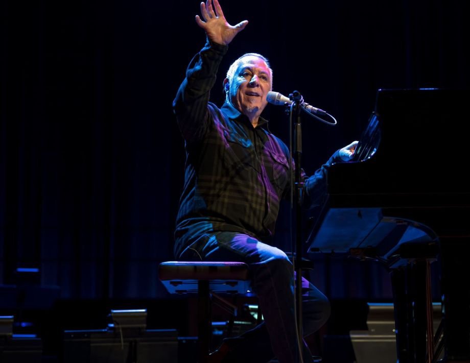 Fernando Ortega Singing with raised hand