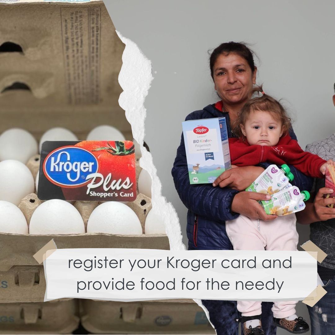 Link your Kroger Card with MTU image - mother with a child on the right side.